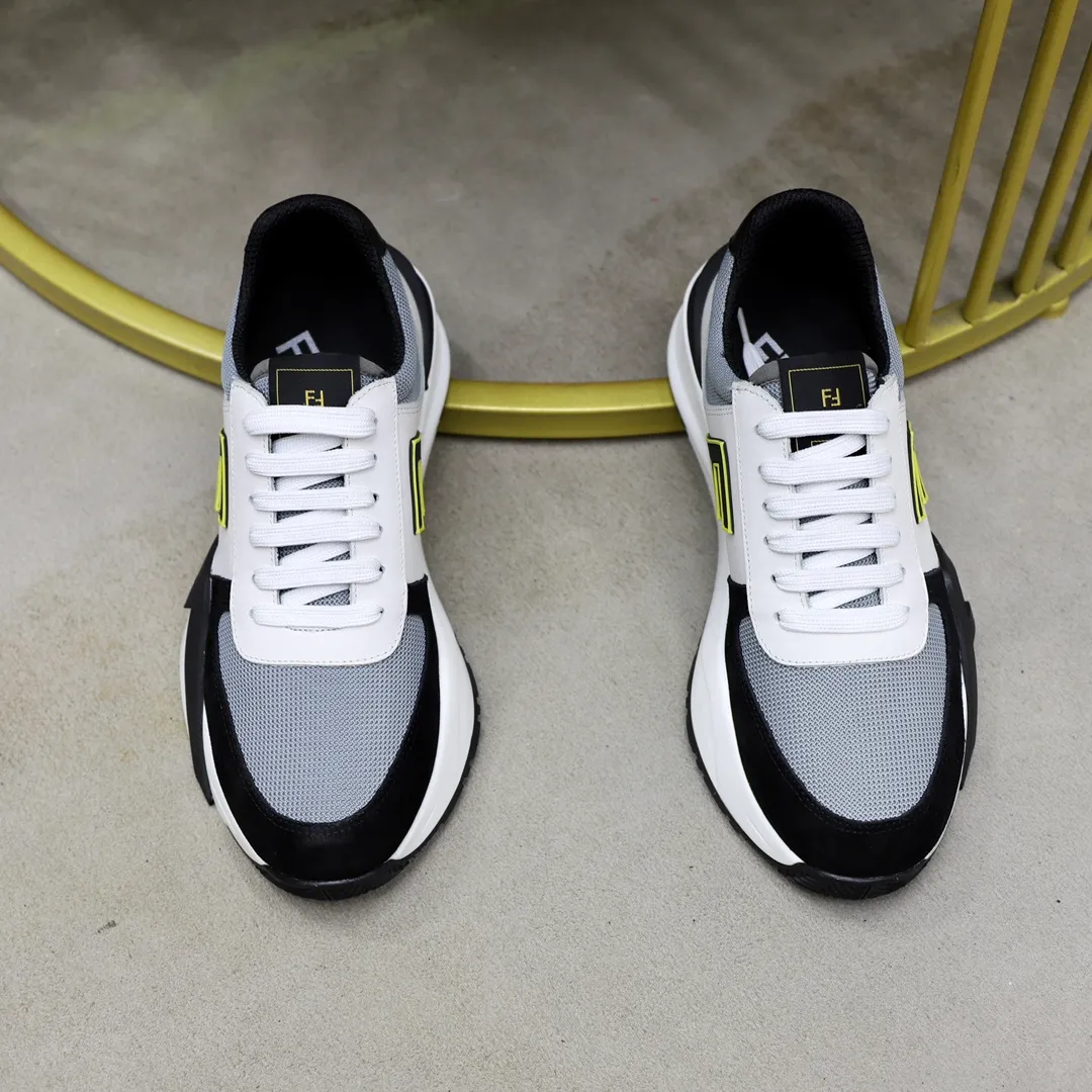 Men's men's shoes 290🔥Brand: FENDI Size: 38-44 (45, 46 customized) Grade: Original quality High version Material: Imported cowhide ➕ High-quality and comfortable lining Original lightweight non-slip outsole Style category: Travel Fashion casual shoes Versatile trend